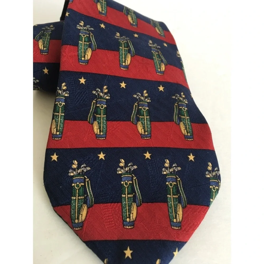 Tommy Hilfiger Men's Neck‎ Tie 100% Italian Silk 